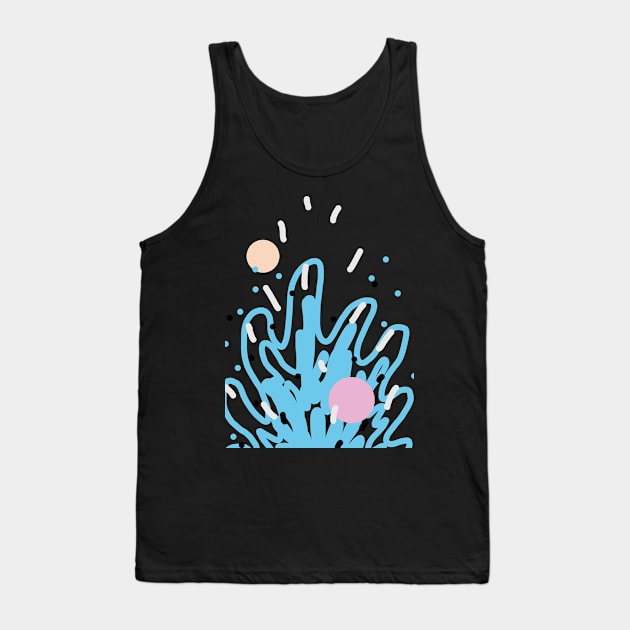 splash Tank Top by Tegunn